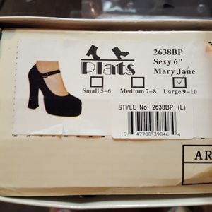 New Mary Jane shoe size 9 10 by plats